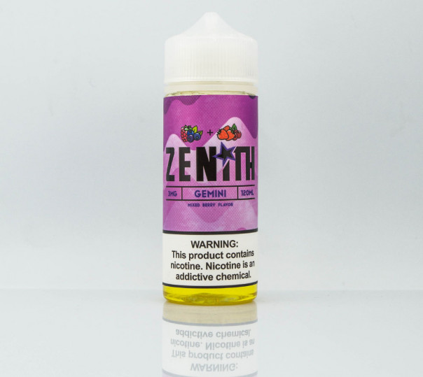 Жидкость Zenith Organic Gemini 120ml 3mg на органическом никотине со вкусом ягод