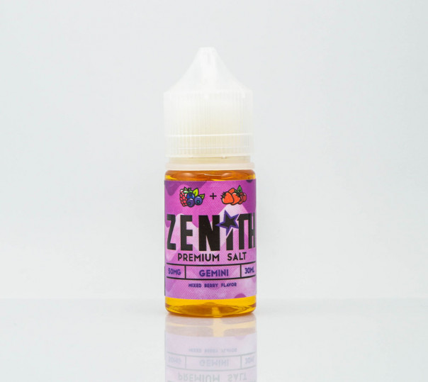 Жидкость Zenith Salt Gemini 30ml 25mg на солевом никотине со вкусом ягод
