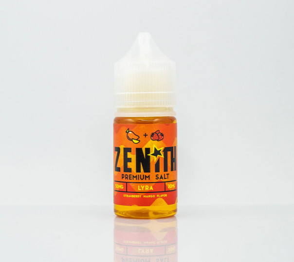 Жидкость Zenith Salt Lyra 30ml 50mg на солевом никотине со вкусом манго и клубники