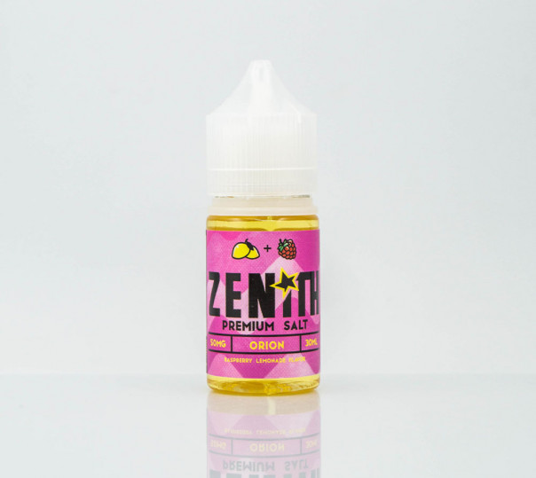 Жидкость Zenith Salt Orion 30ml 50mg на солевом никотине со вкусом малинового лимонада