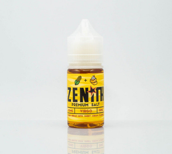Жидкость Zenith Salt Virgo 30ml 50mg на солевом никотине со вкусом кукурузного пудинга