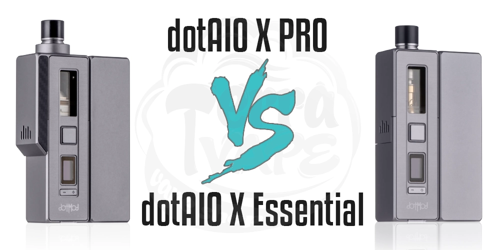 Порівняння dotMod dotAIO X Essential Kit та версії Pro