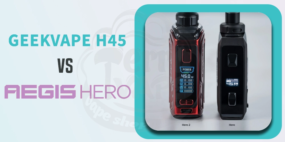 Сравнение Geekvape Aegis Hero 2 (H45) и Aegis Hero