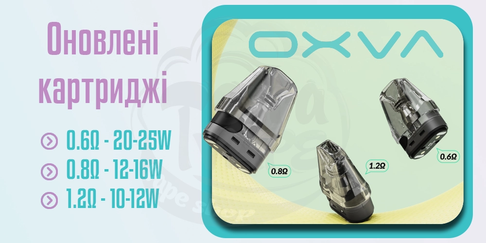 Картриджі для под-системи OXVA XLIM v2 Pod Kit