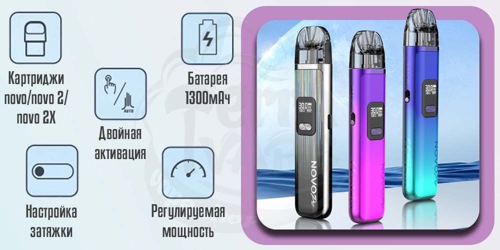 Основные характеристики Smok Novo Pro Pod Kit